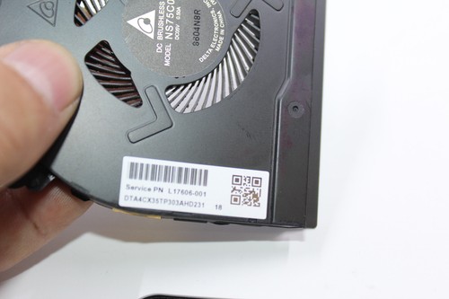 HP Spectre x360 15-CH 15-CH008CA 15-CH011DX 15-CH075NR CPU + GPU Cooling Fan - Picture 3 of 15