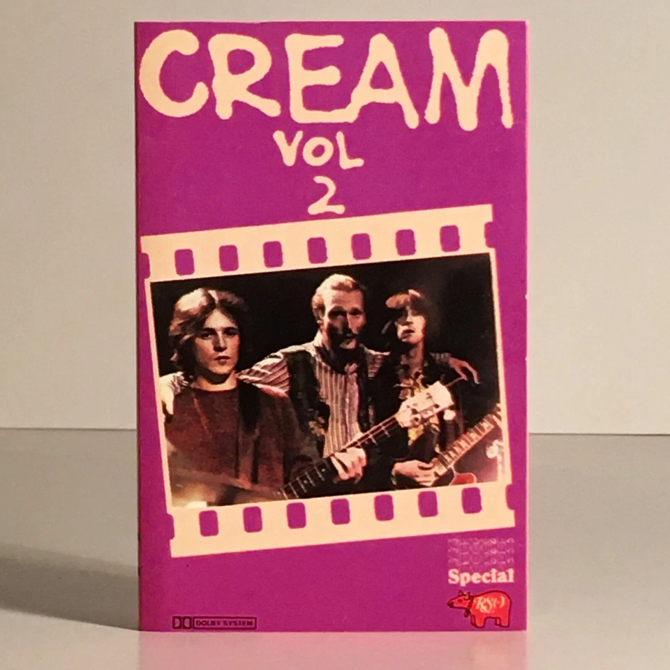 Cream - Cream Vol. 2 - Near Mint 1978 Compilation Cassette - RSO - 3228 005 - Image 3 of 4