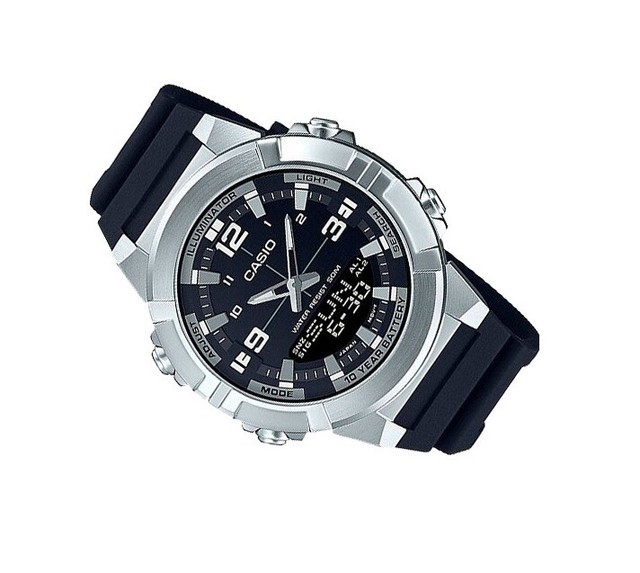 Casio Analog Digital World Time Resin Strap Amw-870-1a Amw870-1 Men's Watch  for sale online | eBay