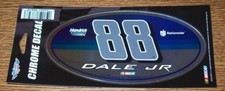 DALE EARNHARDT JR 88 2015 3X7 CHROME WINCRAFT DECAL STICKER
