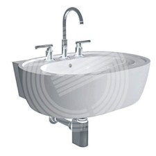 Lavabo 68 con bordino Pozzi Ginori Easy Art. 42030000