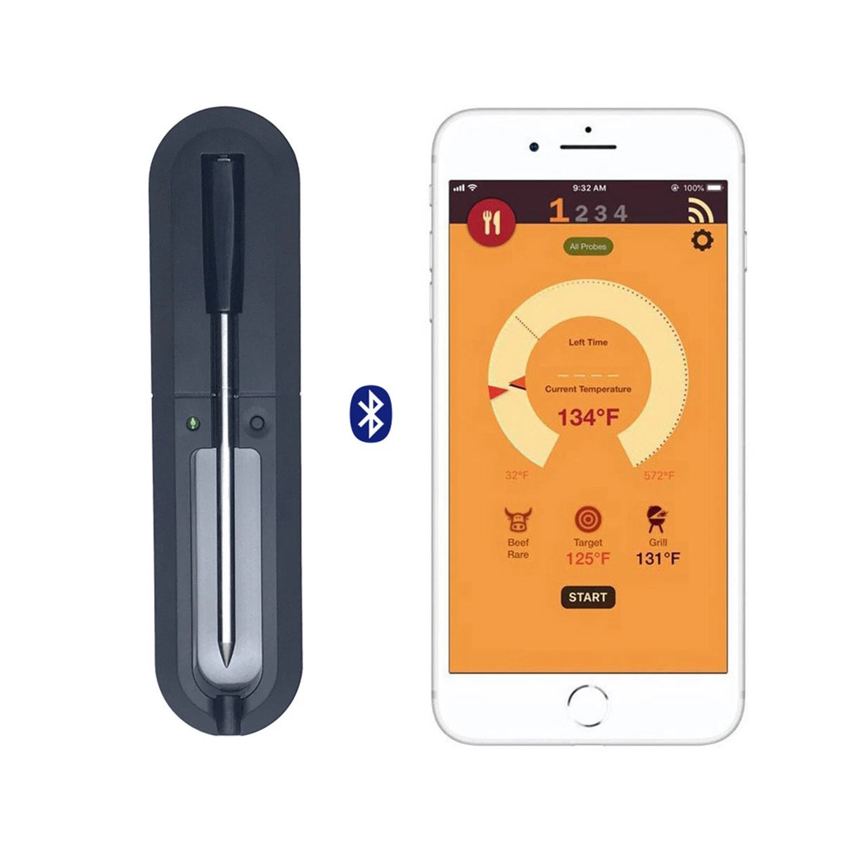 Meat clearance thermometer iphone