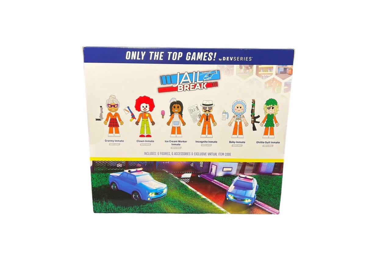 Roblox DEVSERIES Jailbreak Hiding In Plain Sight 6 Action Figures