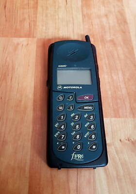 Motorola 6200 FLORE  Vintage Phone in schwarz
