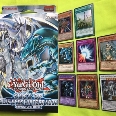 Saga Of Blue Eyes White Dragon Starter Deck For Trading Card Game Tcg Yu Gi Oh