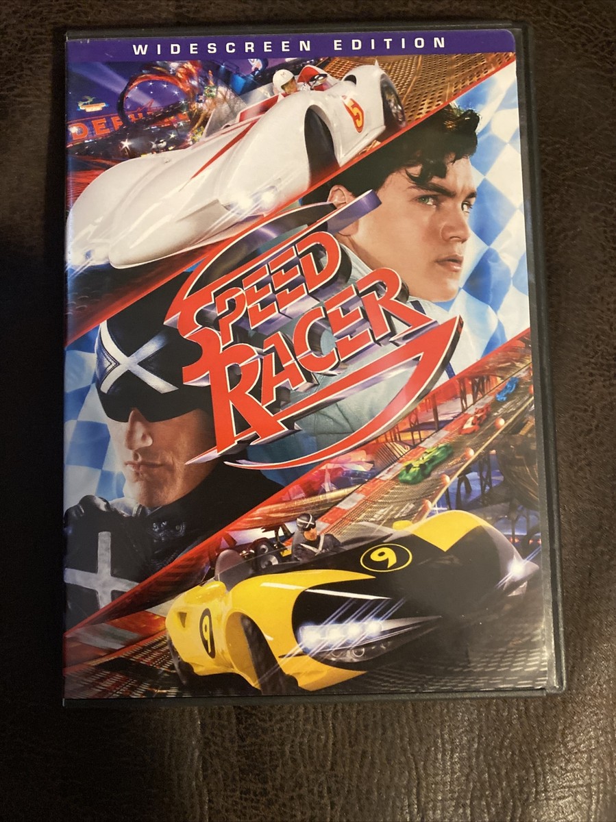 Speed Racer (DVD, 2008, Widescreen) ~ Emile Hirsch ~ Christina