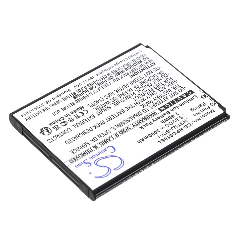 Batterie 2000mAh type HSTNJ-BC01 Pour HP Prime Graphing Calculator RMN, Prime V1 - Photo 2/3