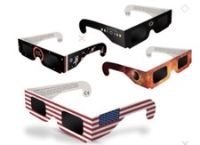 Solar Eclipse Glasses 2024 8 PACK - CE and ISO Certified - USA Free Shipping