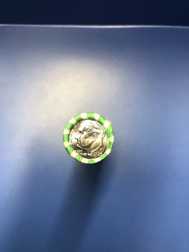 2023 Dime Roll - IN HAND - Denver Mint Roosevelt Dime Roll - Uncirculated BU