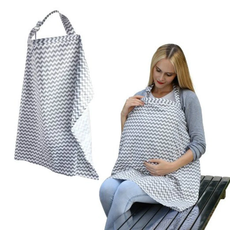 Baby Infant Soft Cotton Nursing Cover Breast Feeding Nursing Blanket Shade  Wraps