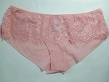 L/7 DELICATES Vintage New Lace Mesh Lo Rise Panties Briefs 34" 36"