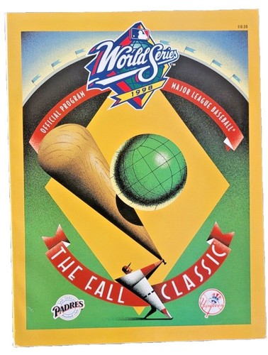 1998 American League Championship Series Official Program-Yankees