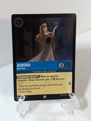 Disney Lorcana - Aurora Briar Rose 138/204 - FOIL/HOLO | eBay