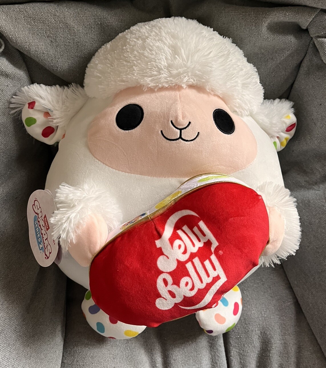 SNACKLES Series 2 BABRA The Lamb Plush with Jelly Belly 14 Inch