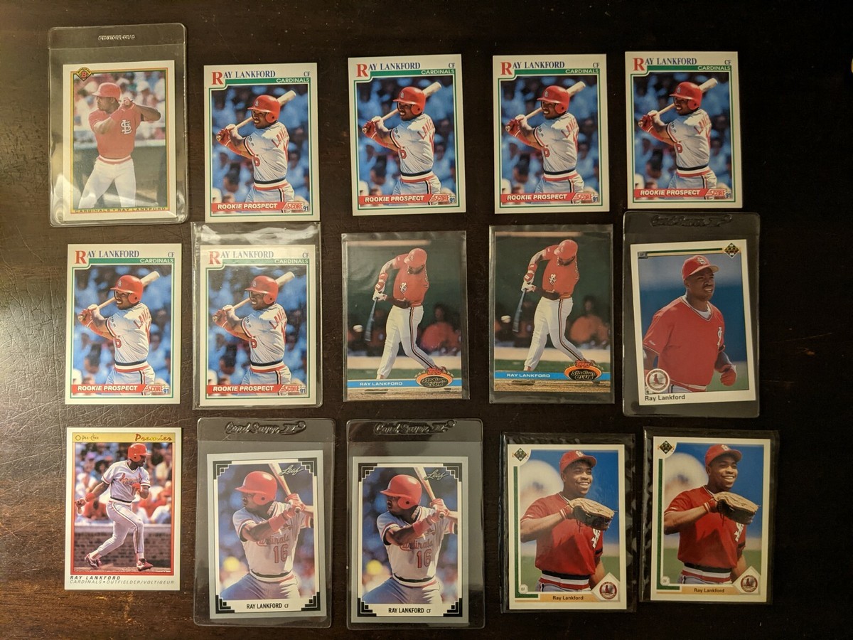 Ray Lankford - St. Louis Cardinals - Rookie Cards (15 cards) | eBay