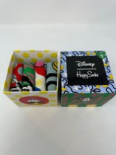 Happy Socks Kids Disney Mickey Mouse 4-Pack Gift Set Socks 7-9y A1 A415T 