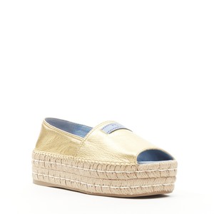 prada peep toe platform espadrille
