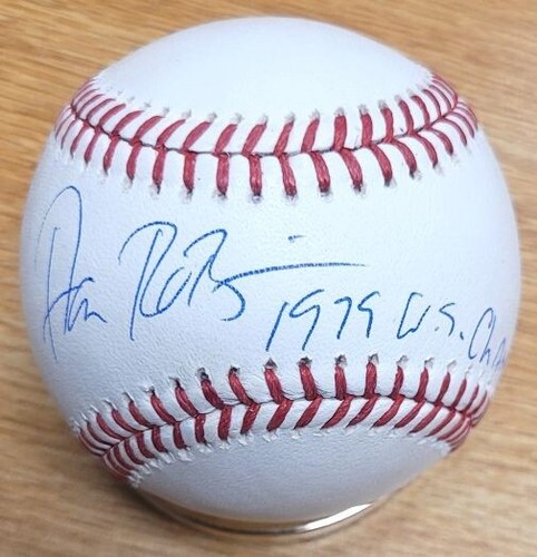 Signed Don Robinson "1979 WS Champs" Official Major League Baseball Show ticket - 第 1/1 張圖片