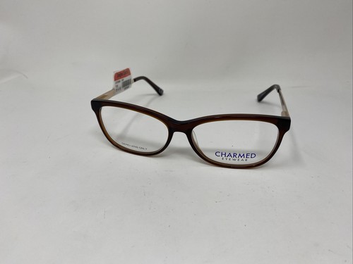 CHARMED EYEWEAR CM3006 TORTOISE GOLD 53/14/135 FLEX HINGE EYEGLASSES FV17