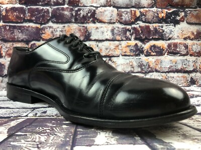 Cole Haan Classic Black Men\'s Oxford‎ Dress Shoes Size 9.5D Vintage Cole Haan Men black Cap toe oxford Dress shoes sz  main image 3
