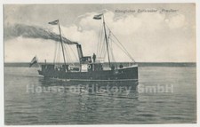 117826 Postkarte: "Königlicher Zollkreuzer Preußen", Karte Nr.4106, gelaufen