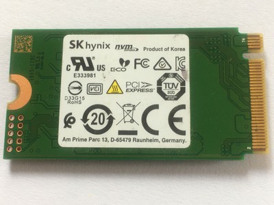 ②-L050-SK hynix NVMe 512GB SSD 吸い上げ 4点