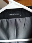 Pronto Uomo Men's Blazer Black Wool Mix, 42X-Long, 2 Button Closure, Mint — photo 2