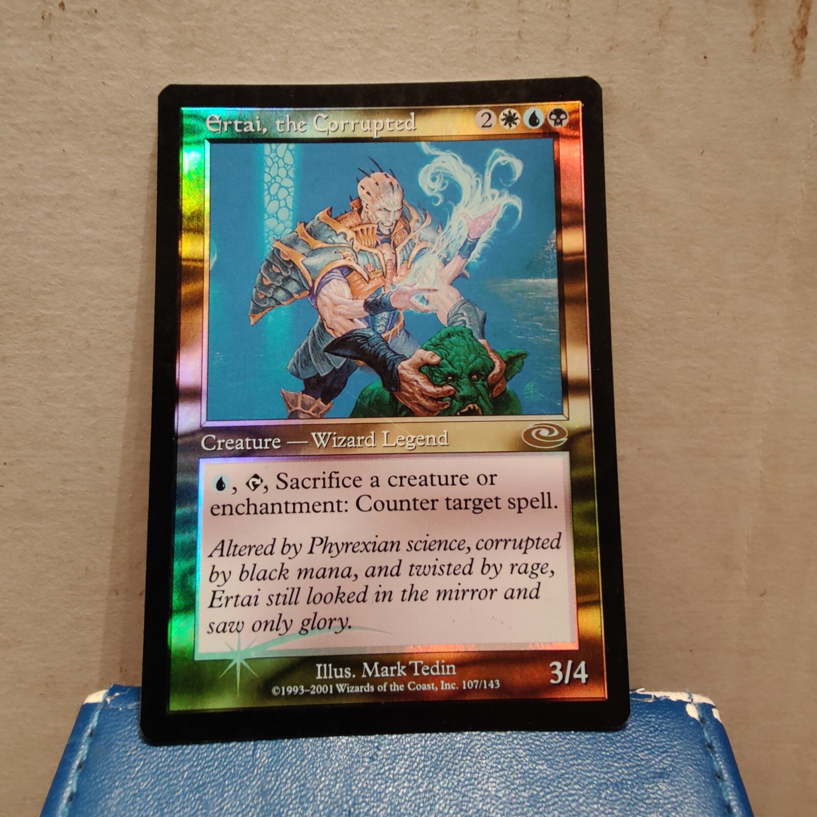 MTG Ertai, the Corrupted The List - Planeshift 107/143 Foil Rare NM