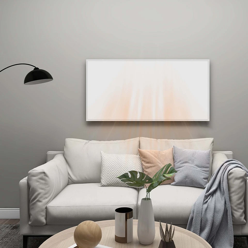 Wiltec Riscaldamento a infrarossi 700W Pannello riscaldante elettrico IR - Immagine 3 di 4