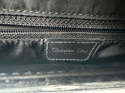 Vintage Genuine Christian Dior Street Chic Columbus Black Monogram