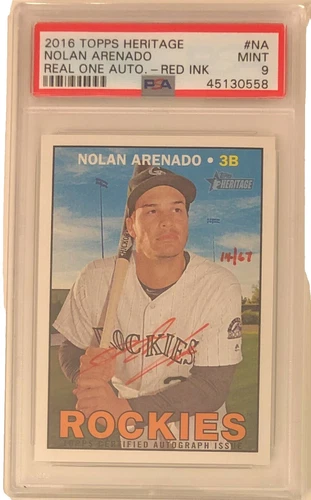 Topps Nolan Arenado Baseball Sports Trading Cards & Accessories