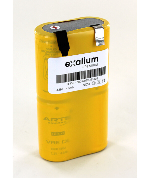 Batterie 4.8V 4.5Ah Facom GTR68 au plomb étanche pour banc de géométrie