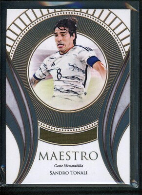 2023 SANDRO TONALI 23/25 JERSEY FUTERA UNIQUE MAESTRO GAME MEMORABILIA