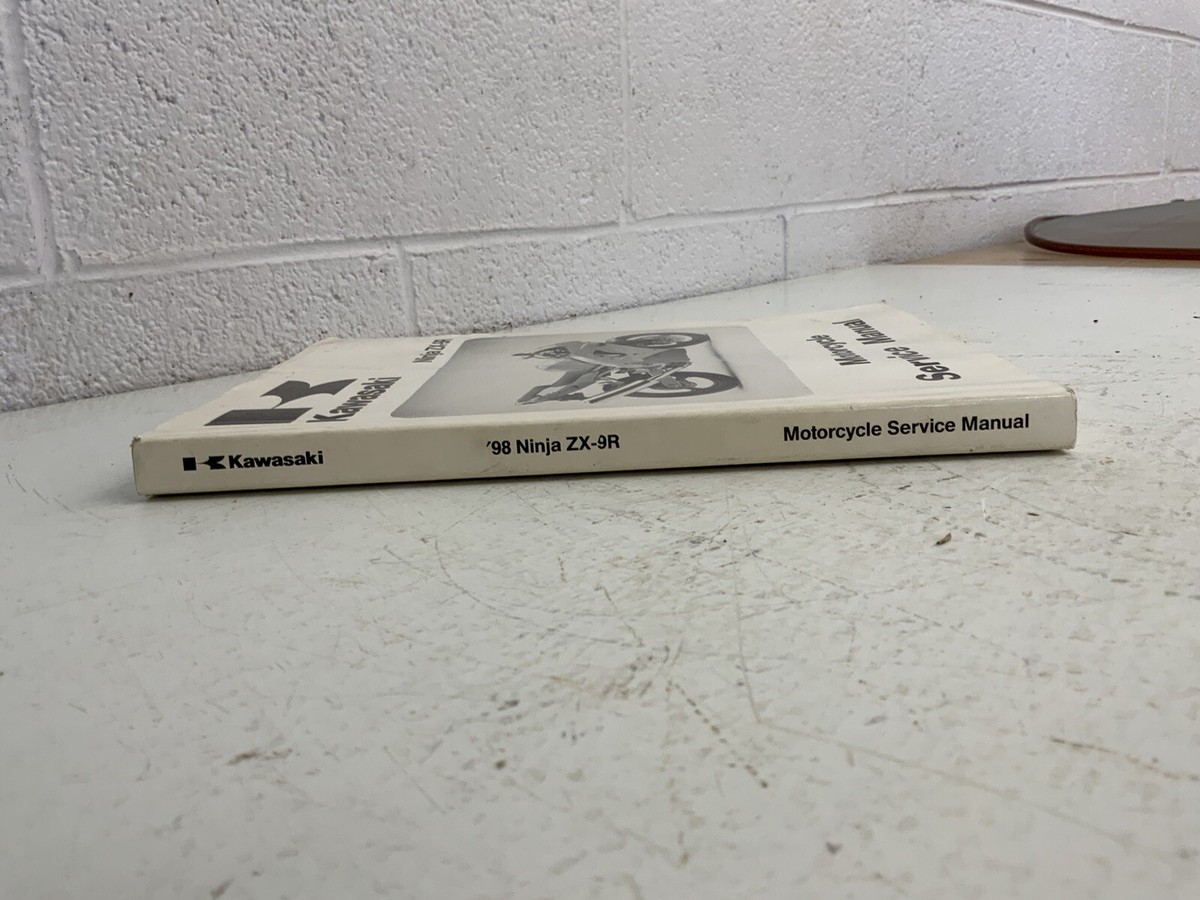 KAWASAKI NINJA ZX-9R ZX9-R ZX900-E1 1998 OEM Owners SERVICE MANUAL