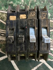 Zinsco GTE Sylvania ubi Type Q 15 Amp Plug-In Circuit Breaker 1 Pole