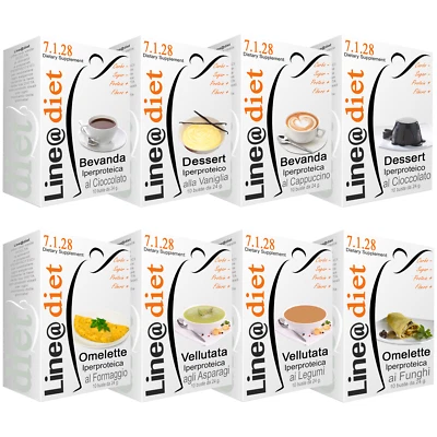Dieta Proteica Line@Diet! MaxiBAG 80 BUSTE: Opzione: DOLCE E SALATO | Perdi Peso