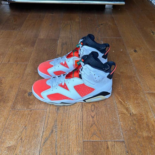 Nike Air Jordan 6 Retro, Gatorade "Like Mike" Summit White Size 9 Uk - Picture 2 of 7