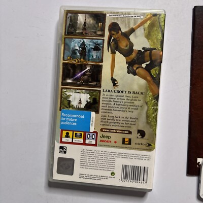 PSP / PS2 - Lara Croft Tomb Raider Legend - Jeu PAL - Bon état