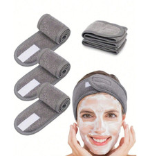 1pc Adjustable Non-Slip Spa Headband - Soft Wide Band for Makeup  Skincare-NEW