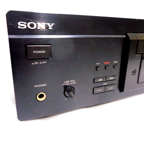 1996 SONY CDP-XA3ES SINGLE DISC CD PLAYER With Remote & Manual Needs Adustments - Picture 2 of 14