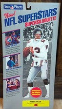 NFL Team Players Superstars Super Silhouette Cling Chris Miller Falcons