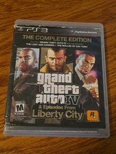 Grand Theft Auto IV GTA 4 Complete Edition With Episodes PS3 --- Untested