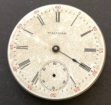 Antique 1904 Waltham Model 1899 610 Pocket Watch Movement Parts/Repair 16s 7j