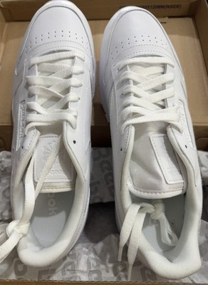 Reebok Classic Leather J90117 Men 10.5 white Low Top Athletic Sneakers NIB