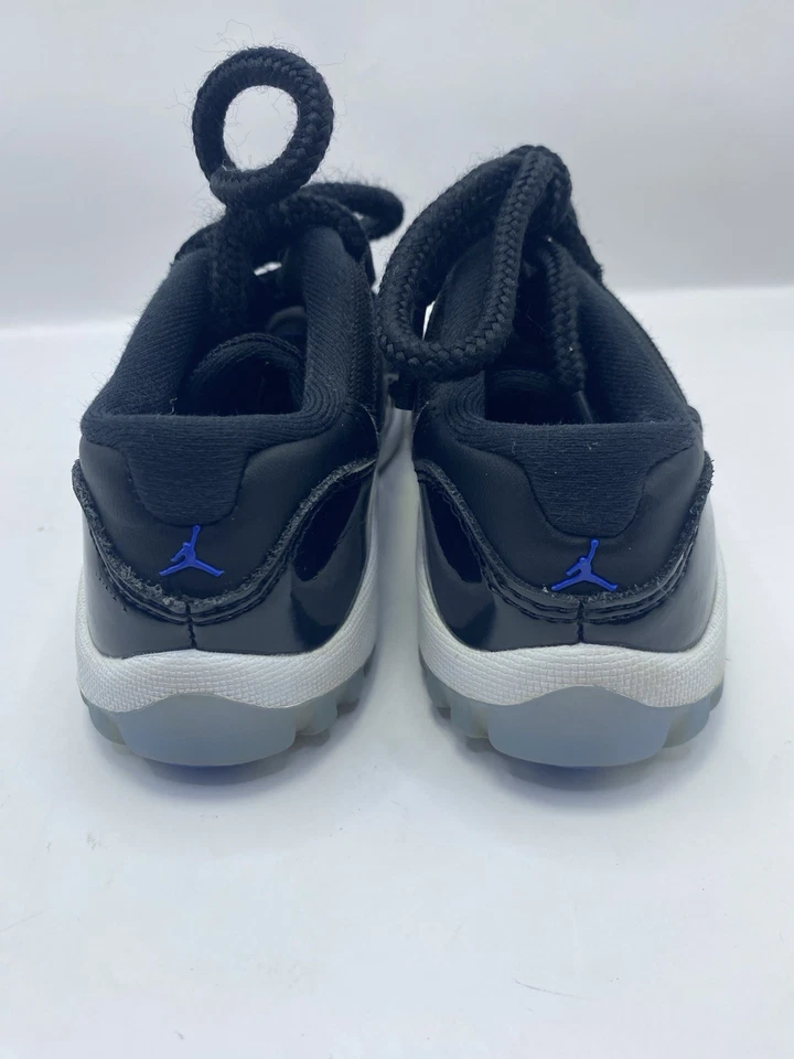 Jordan 11 Retro Low Space Jam (TD) FV5120-004 Negro Blanco Niño Pequeño Talla 10 C Foto 3 de 4