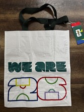 FIFA World Cup 2026 Soccer Reusable Large Tote Bag White Bag Officially Licensed