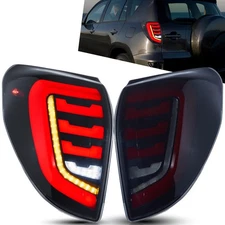 Pair VLAND LED Tail Lights For Toyota RAV4 2006-2012 Animation Sequential Turn