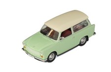 Trabant 601 Kombi 1965 Verde Blanco Diecast 1/43 IST Models IST015