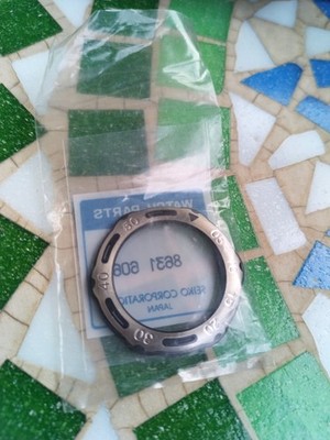 Vintage Uhr Seiko Lorus V533-6B40 drehbare Lünette Teil 86316063 NOS