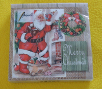 20 Servietten Weihnachtsmann 1 Packung Ovp Weihnachten Letzte Ambiente Motivserv
